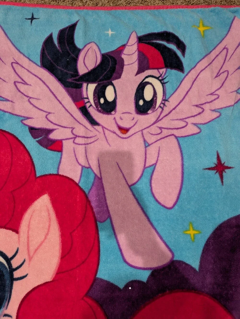 My little pony blanket small pinkie pie twilight sparkle
